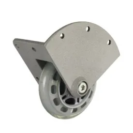 Adam Hall AH-37450S Recessed Corner Castor w/Soft Wheel - 75mm (Single)