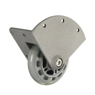 Adam Hall AH-37450S Recessed Corner Castor w/Soft Wheel - 75mm (Single)