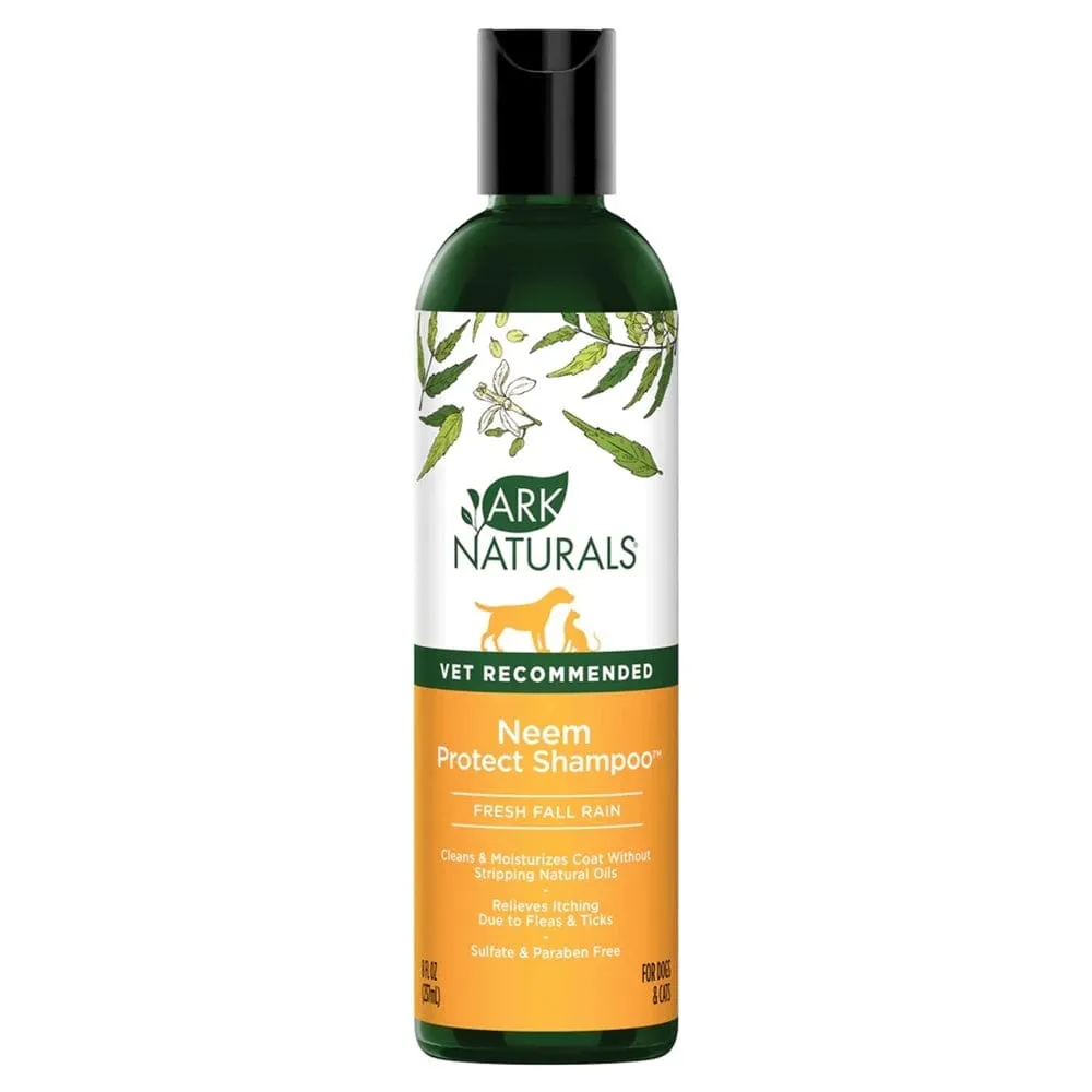 Ark Naturals Neem Inchprotect Inch Dog & Cat Shampoo, 8-Oz Bottle