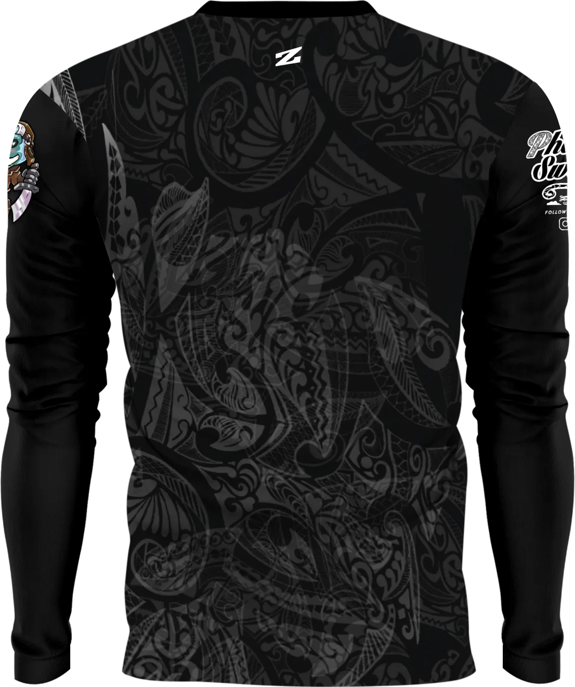 Blue Monkey Long Sleeve