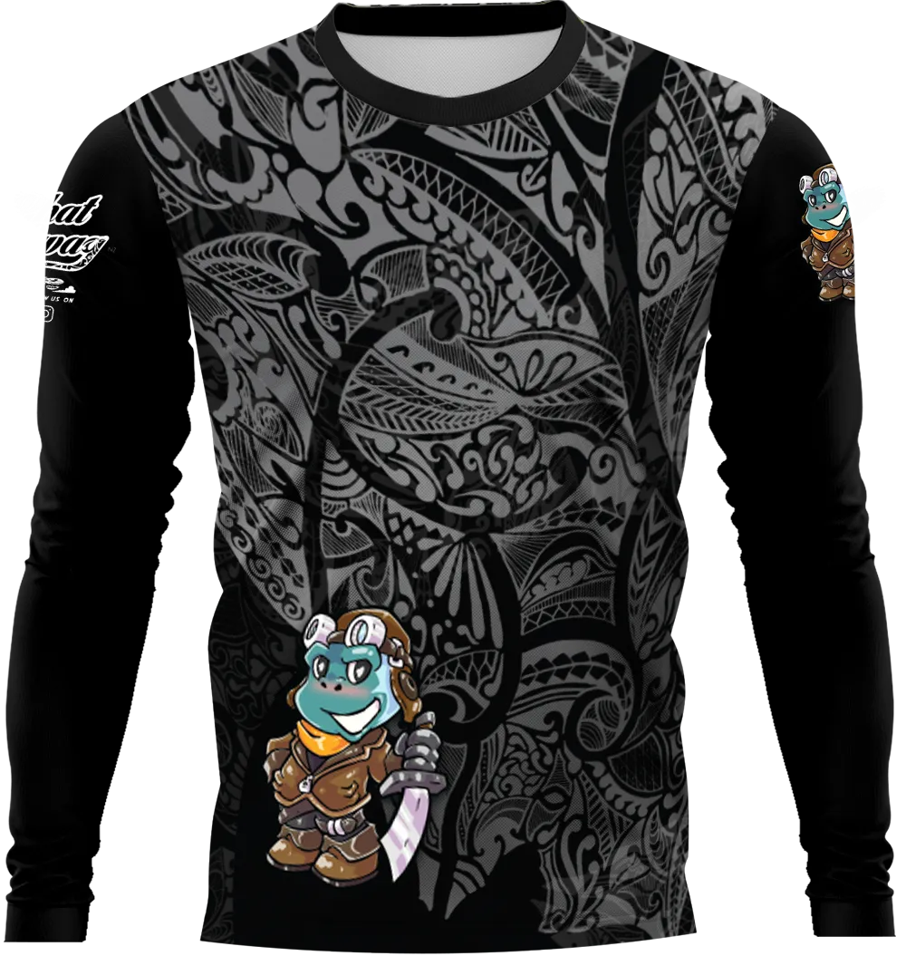 Blue Monkey Long Sleeve