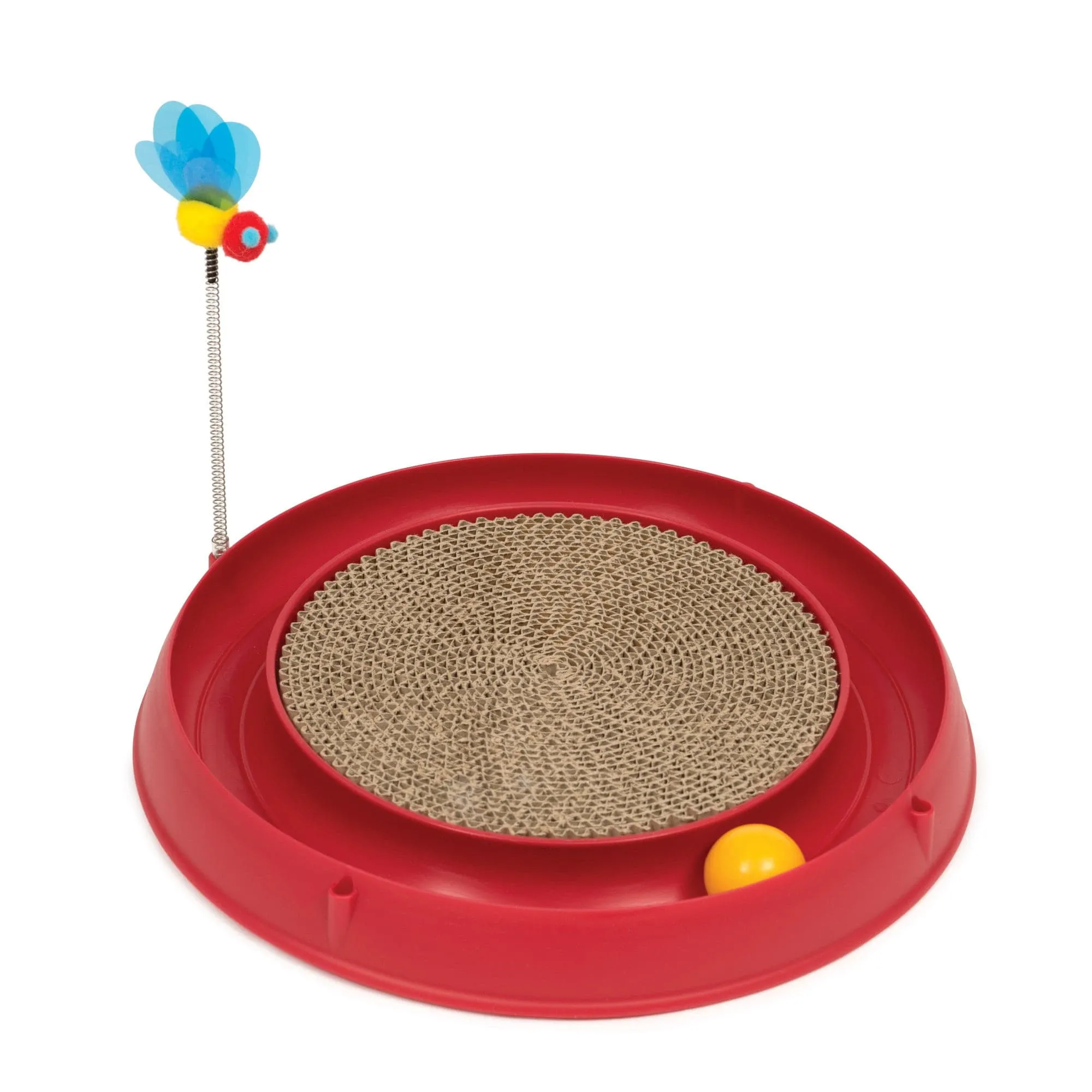 CATIT Circuit Ball Toy with Scratcher