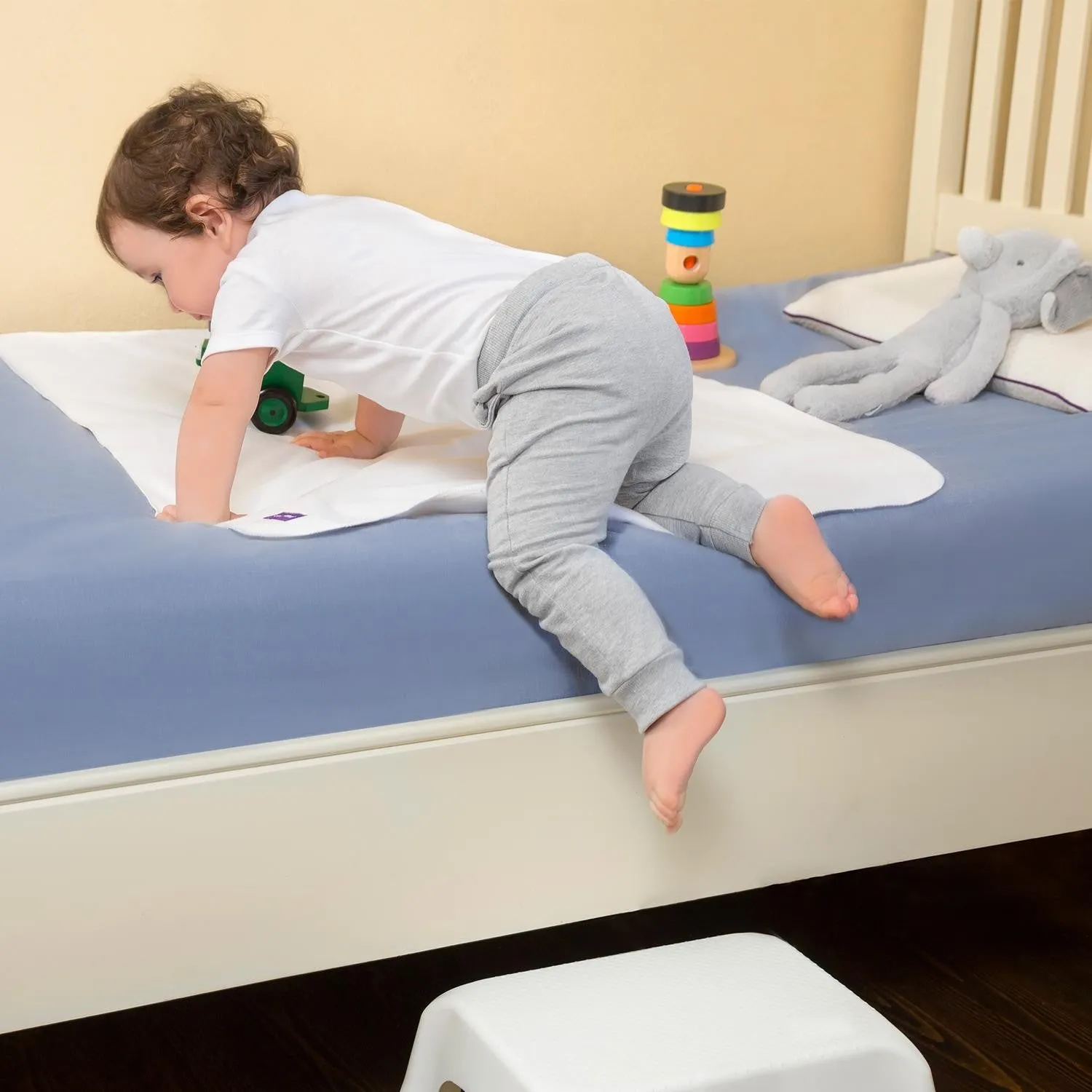 ClevaMama Tencel Waterproof Toilet Training Sleep Mat