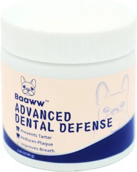 Dog Dental Powder - Dog Teeth Cleaning Made Easy  Plaque & Bad Breath - Formulated for All Dogs 2.82OZ 80 Gram Pack