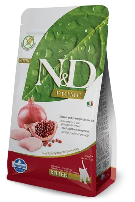 Farmina Natural & Delicious Prime Chicken & Pomegranate Kitten Food
