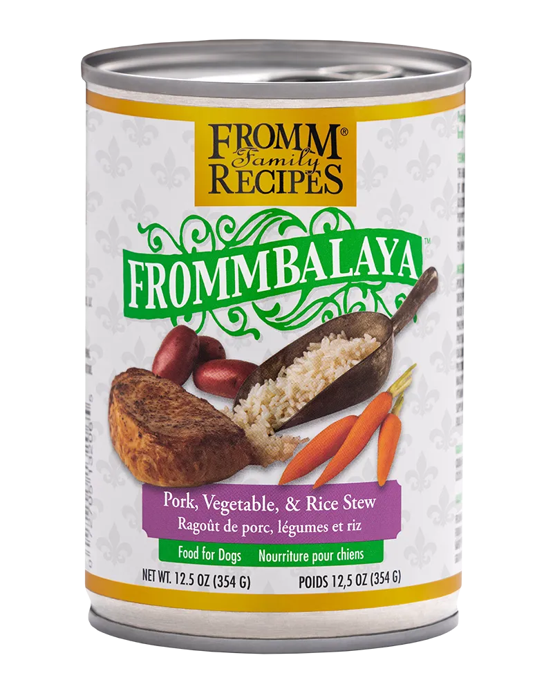 Fromm Frommbalaya Pork, Vegetable & Rice Stew for Dogs 12.5oz