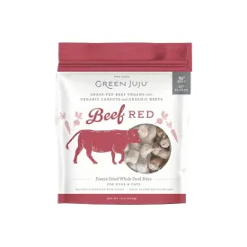 Green Juju Dogs & Cats Freeze Dried Whole Food Beef Red Bites 7.5oz