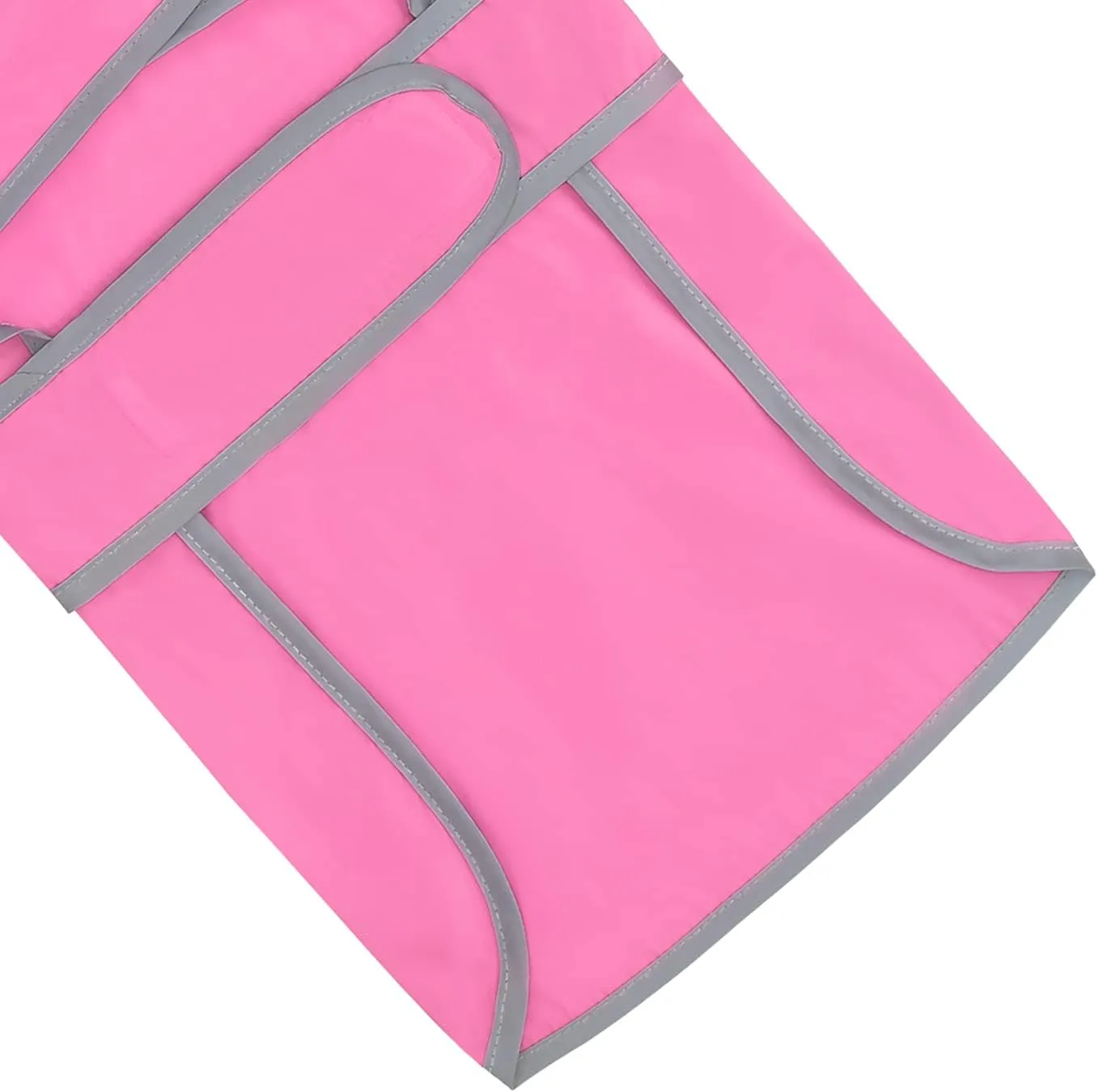 HDE Dog Raincoat with Clear Hood Rain Jacket Poncho for Small Medium Large Dogs Pink - M