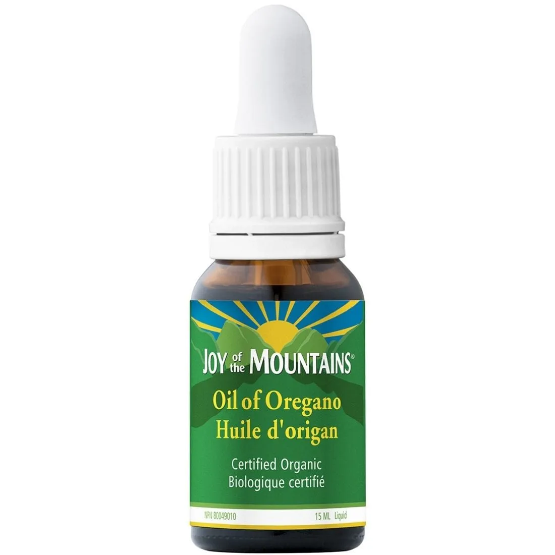 Joy of the Mountains Wild Organic Oil of Oregano, 75-85% Carvacrol