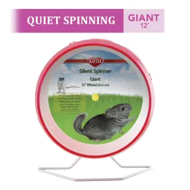 Kaytee Silent Spinner Wheel Clear - 12 in