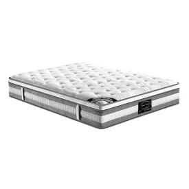 King Single size 34cm Mattress Euro Top Pocket Spring Coil with Knitted Fabric Medium Firm 5.0
