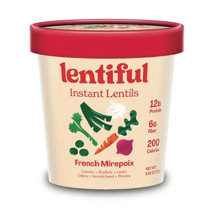 LENTIFUL - FRENCH MIREPOIX INSTANT LENTILS