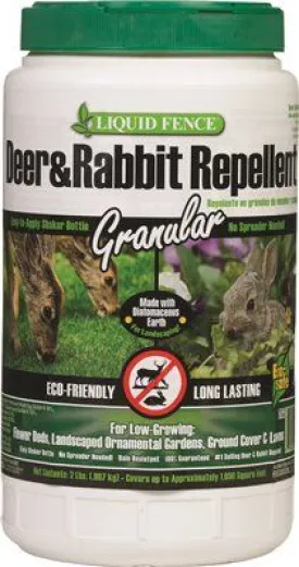 Liquid Fence Deer And Rabbit Repellent Granules 2 Lbs