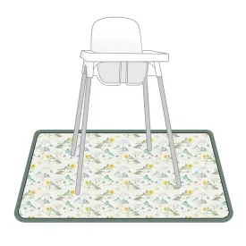 Mountain Mist Splash Mat - A Waterproof Catch-all For Highchair Spills And More!