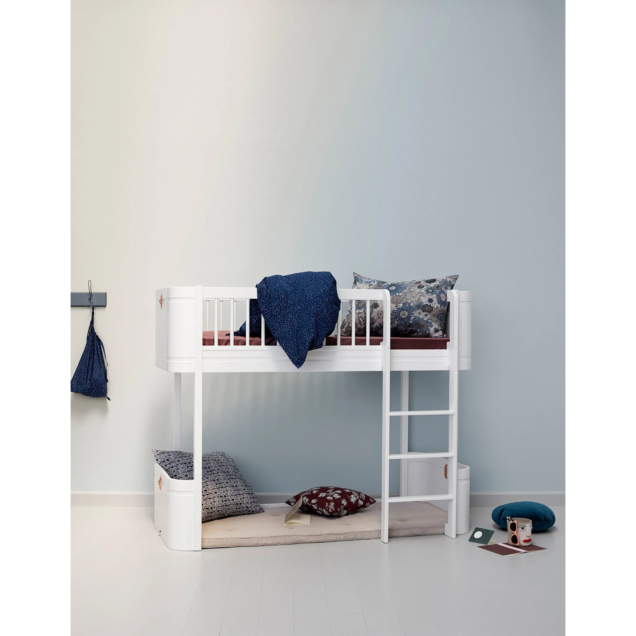 Oliver Furniture Wood Mattress For Wood Mini  Junior Bed / Mini  Low Loft Bed / Mini  Low Bunk Bed 68 x 162 x 12cm