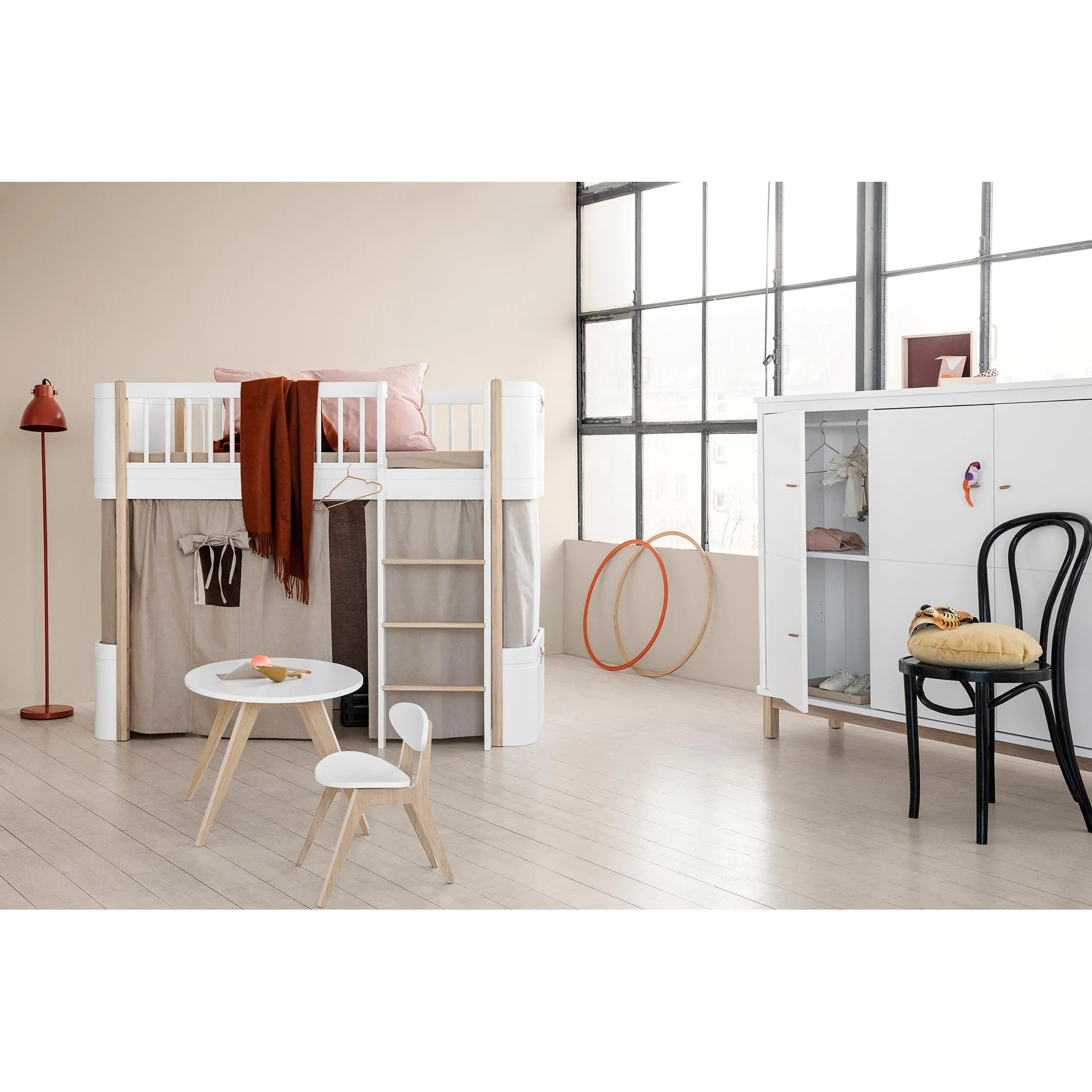 Oliver Furniture Wood Mattress For Wood Mini  Junior Bed / Mini  Low Loft Bed / Mini  Low Bunk Bed 68 x 162 x 12cm