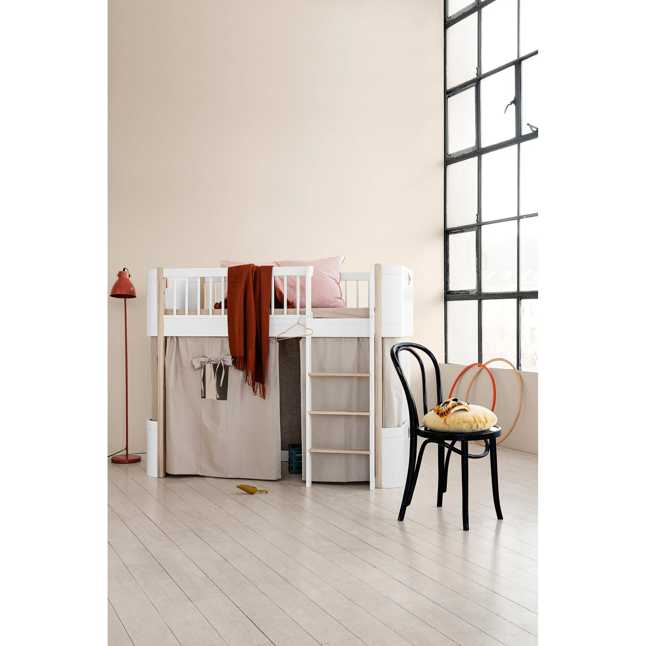 Oliver Furniture Wood Mattress For Wood Mini  Junior Bed / Mini  Low Loft Bed / Mini  Low Bunk Bed 68 x 162 x 12cm
