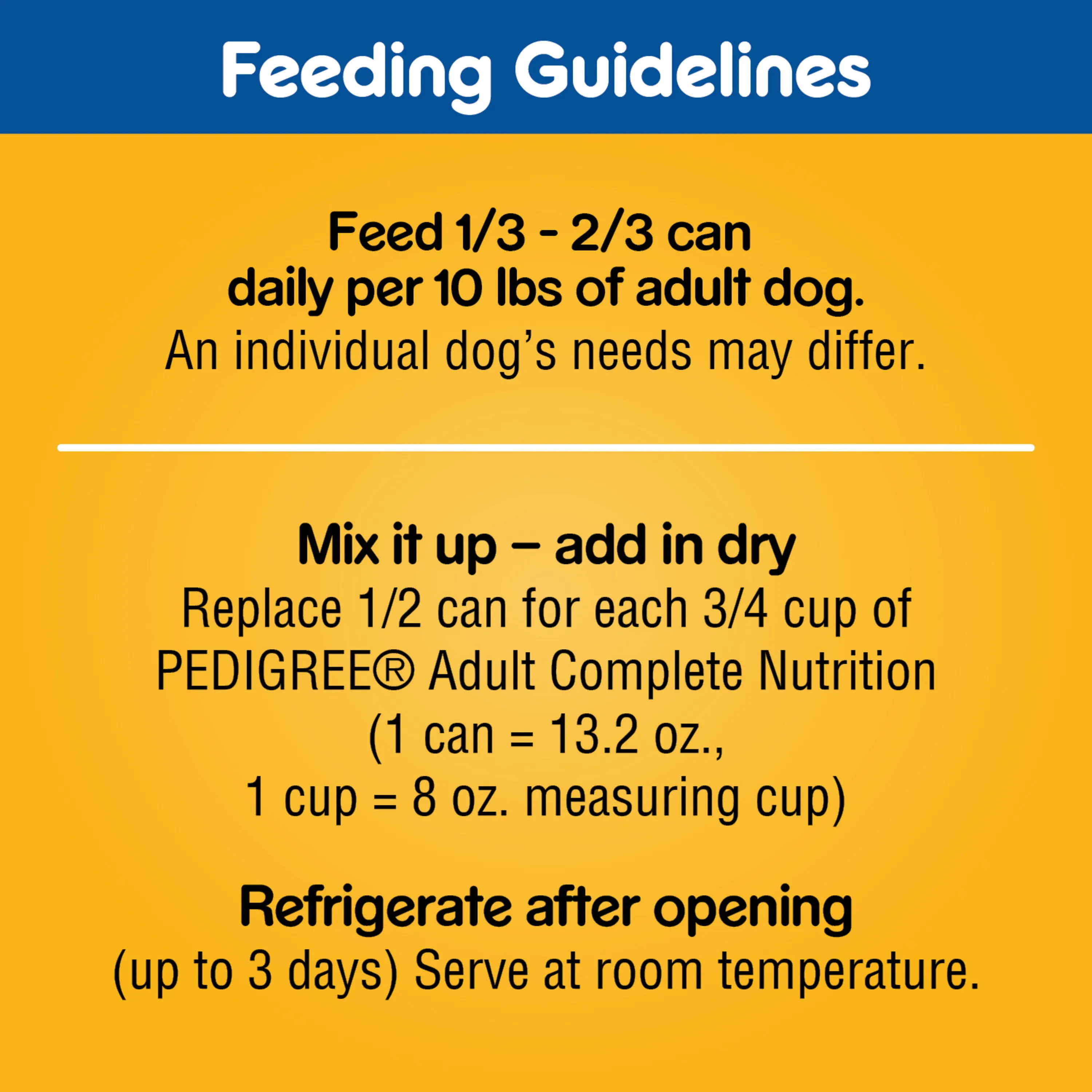 PEDIGREE CHOPPED GROUND DINNER Adult Canned Soft Wet Dog Food Variety Pack