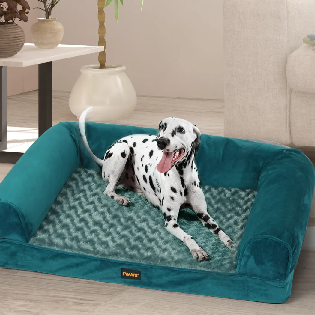 Pet Bed Sofa Dog Bedding Soft Warm Mattress Cushion Pillow Mat Plush - XL