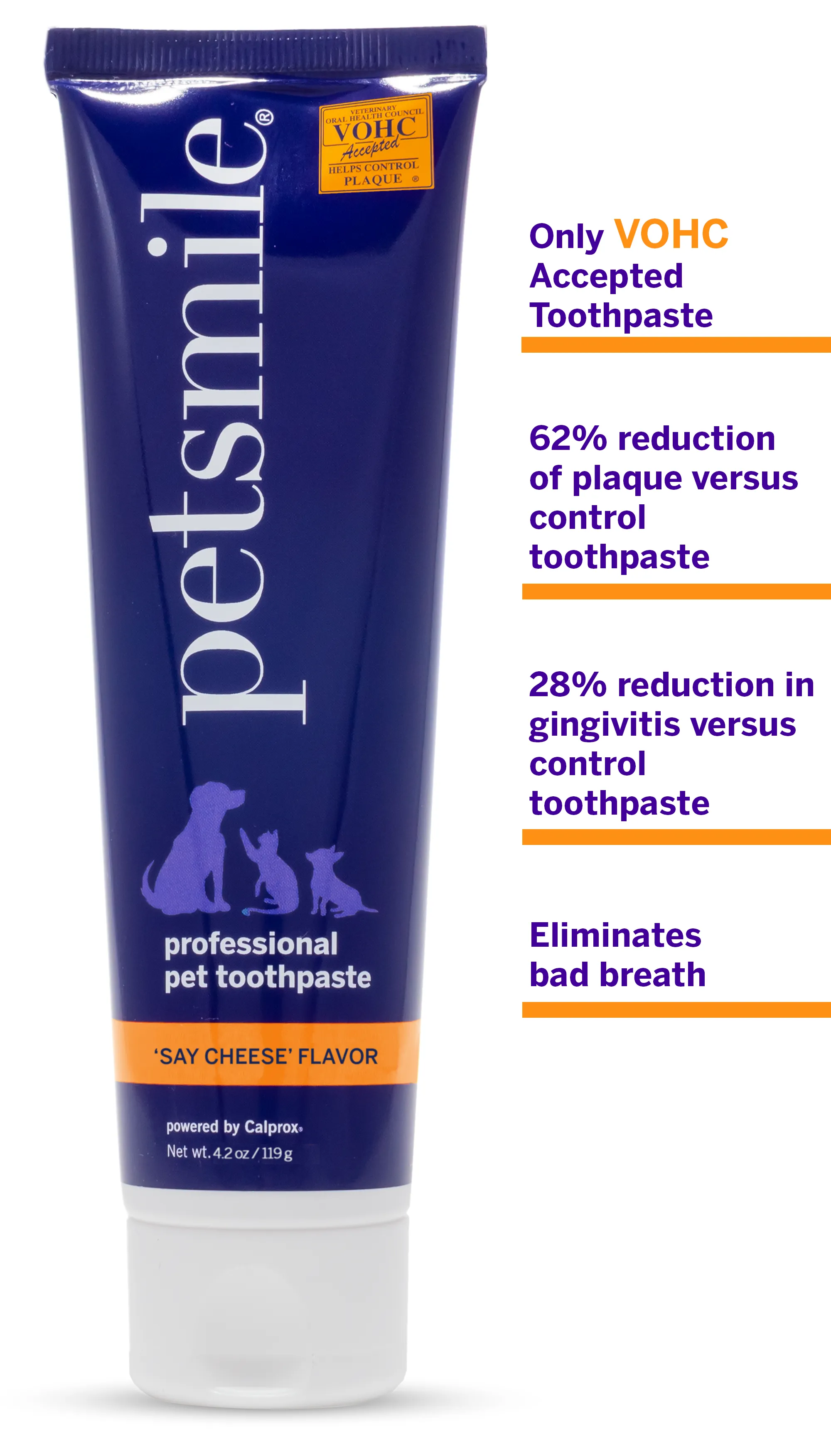 Professional Pet Toothpaste - Say Cheese - Large