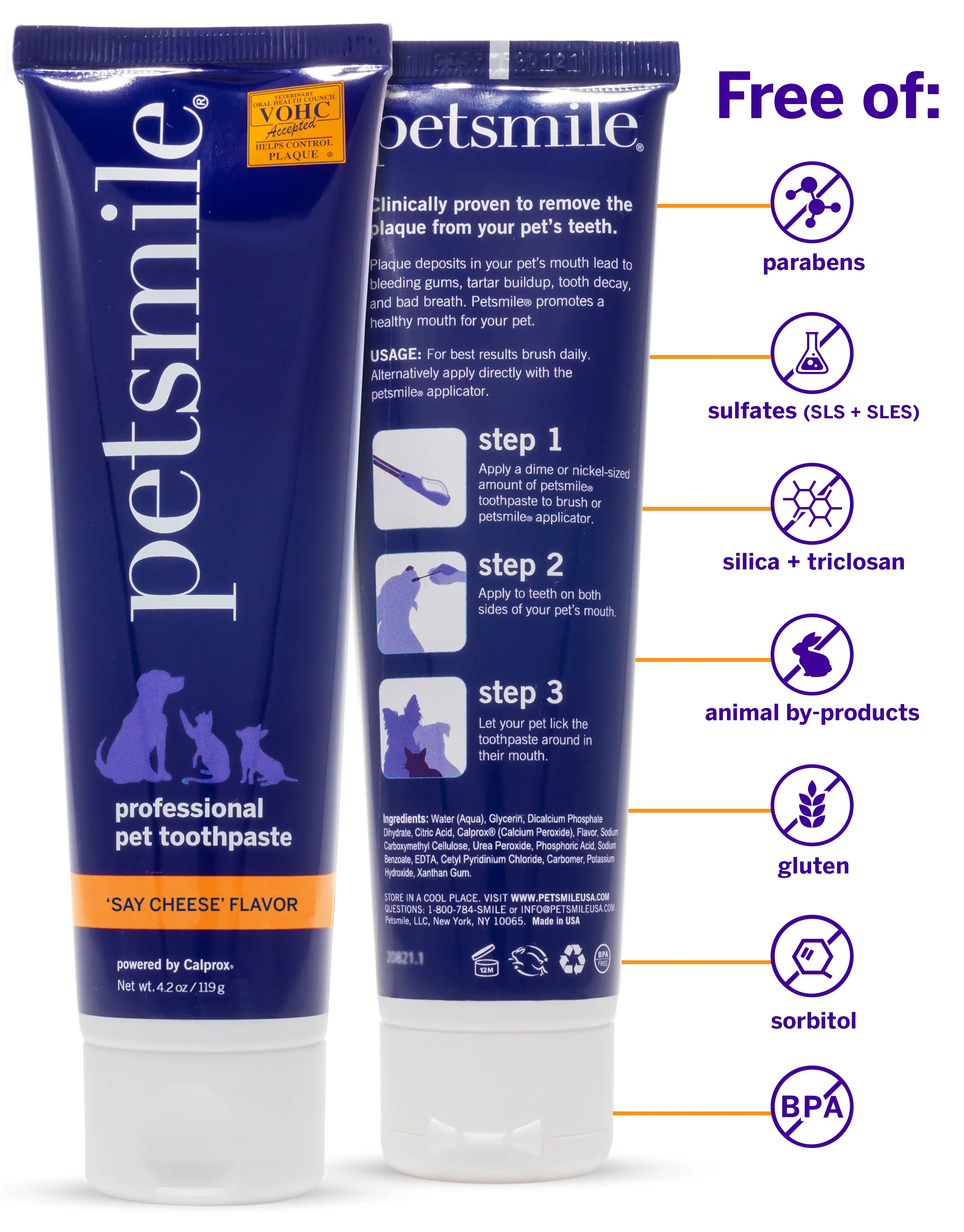 Professional Pet Toothpaste - Say Cheese - Large