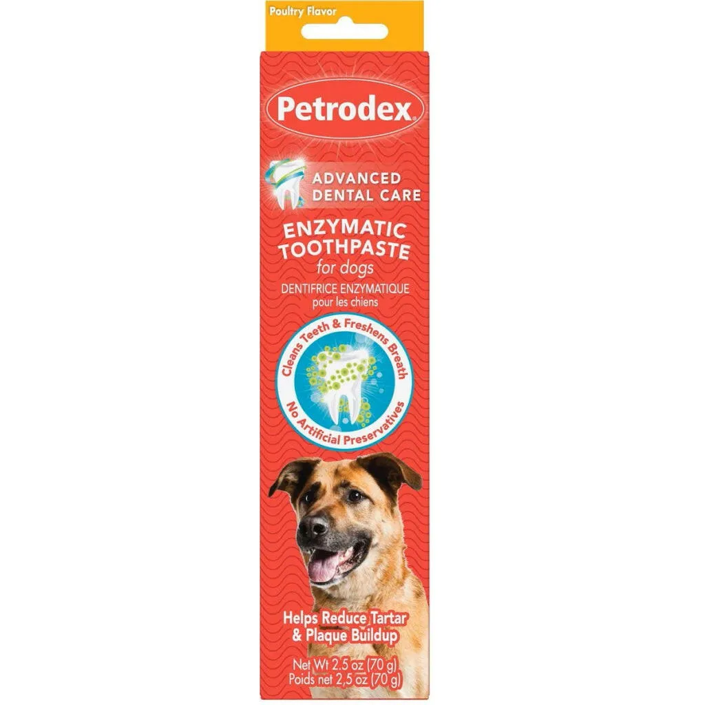 Sentry Petrodex Advanced Enzymatic Poultry Flavored Toothpaste for Dogs