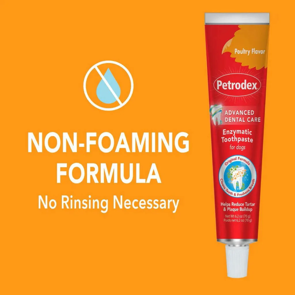 Sentry Petrodex Advanced Enzymatic Poultry Flavored Toothpaste for Dogs