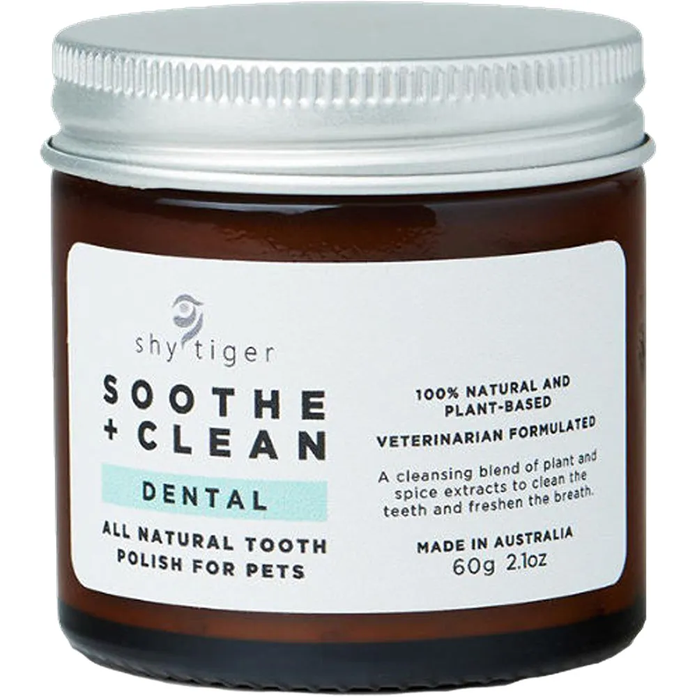 Shy Tiger Natural Toothpaste   Finger Brush 60g