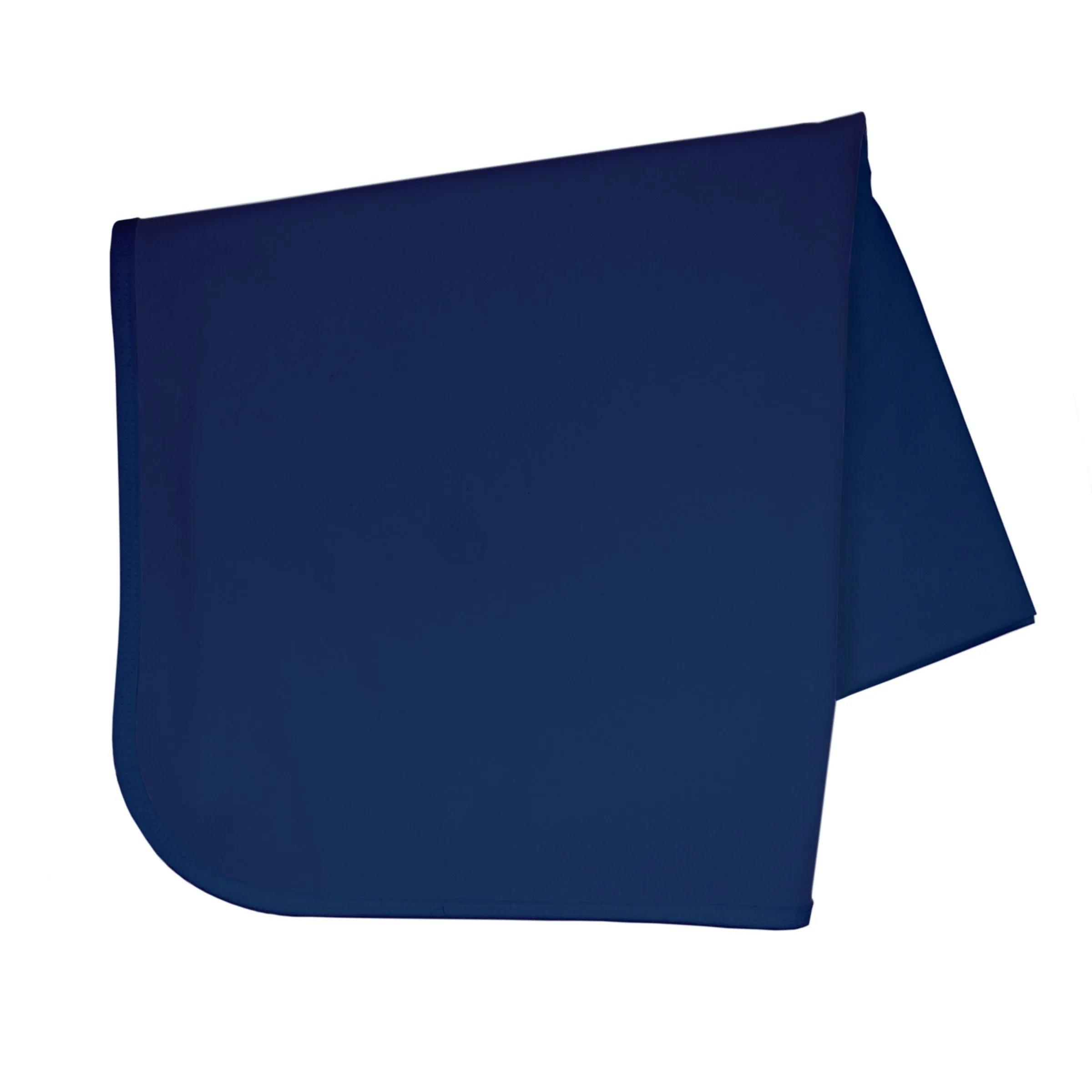 Solid Navy Minimalist Splash Mat - A Waterproof Catch-All for Highchair Spills and More!