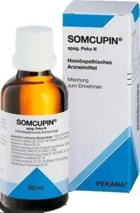 SOMCUPIN drops 50 ml Delphinium staphisagria, Coffea arabica D10