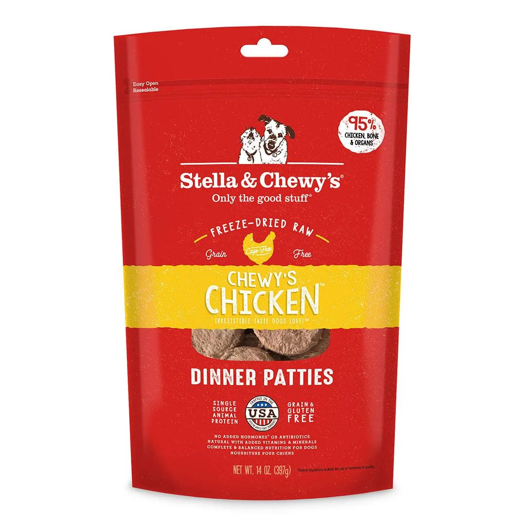 Stella and Chewy's Freeze-Dried Raw Dinner Patties Dog Food