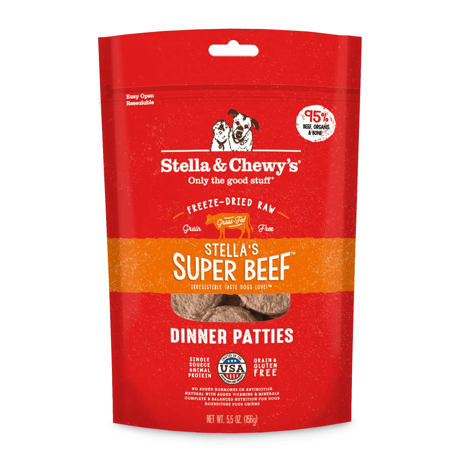 Stella and Chewy's Freeze-Dried Raw Dinner Patties Dog Food