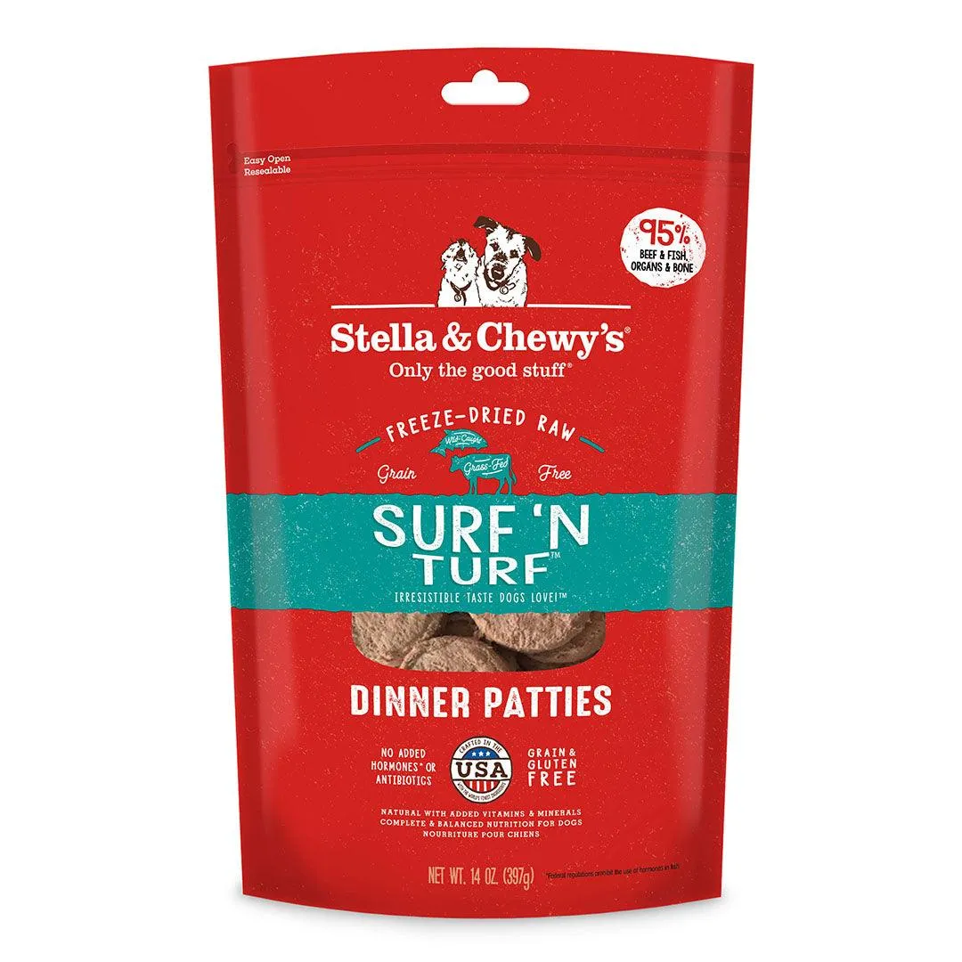 Stella and Chewy's Freeze-Dried Raw Dinner Patties Dog Food