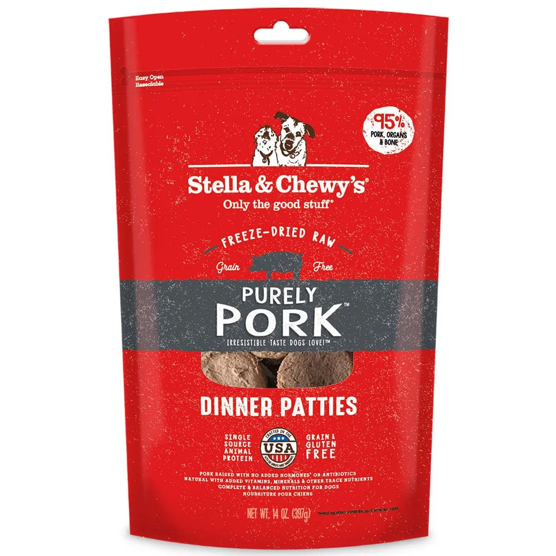 Stella and Chewy's Freeze-Dried Raw Dinner Patties Dog Food