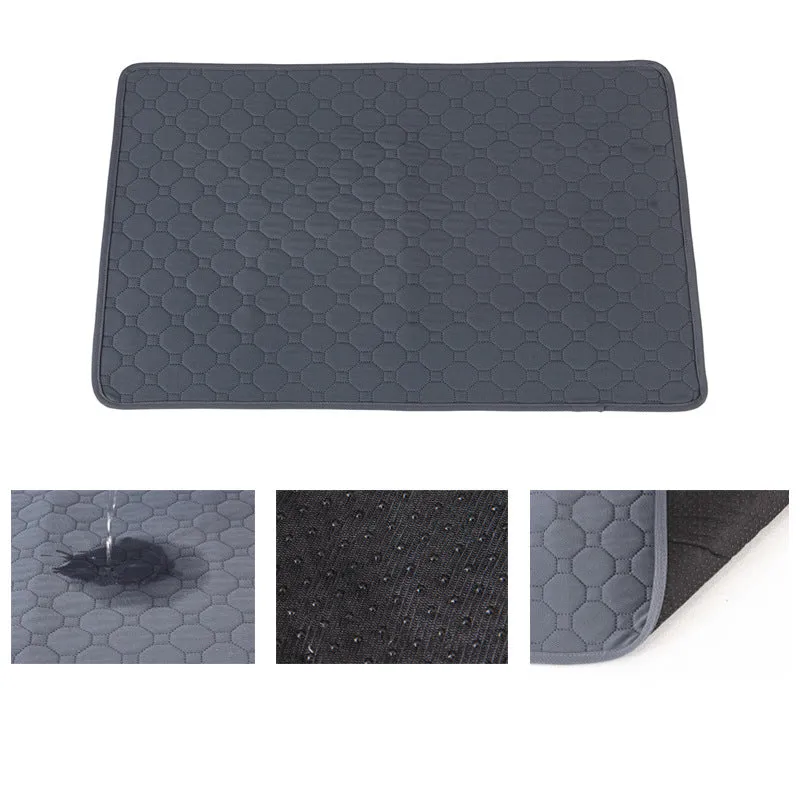 Washable Dog Pet Diaper Mat Waterproof Reusable Training Pad Urine