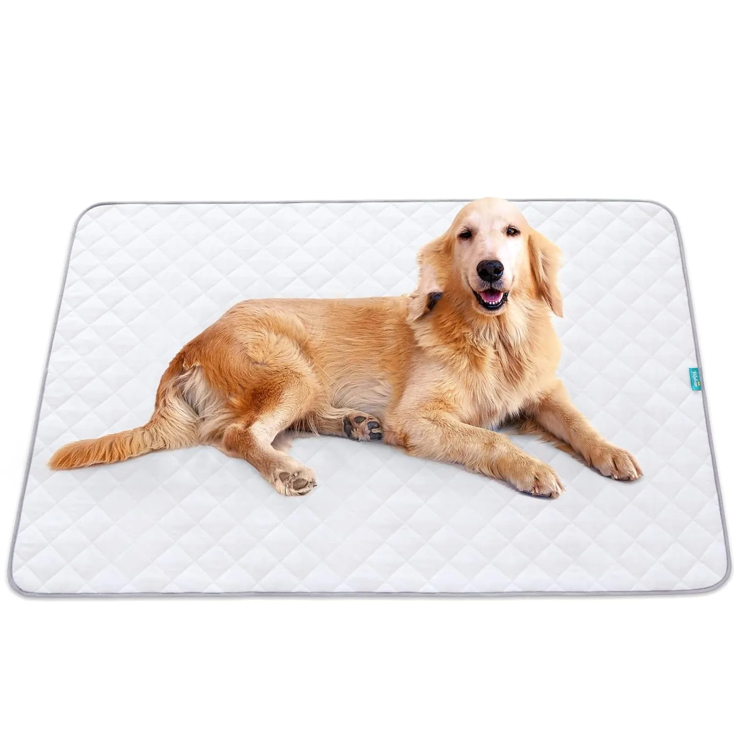 Waterproof Bed Pad/ Mat - Quilted Protector with Cotton Surface and Non-slip Back for Adults, Kids and Pets, Machine Washable