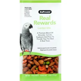 ZuPreem Real Rewards Garden Mix Large Bird Treats 6 oz.